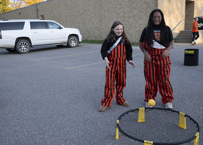Games in parking lot