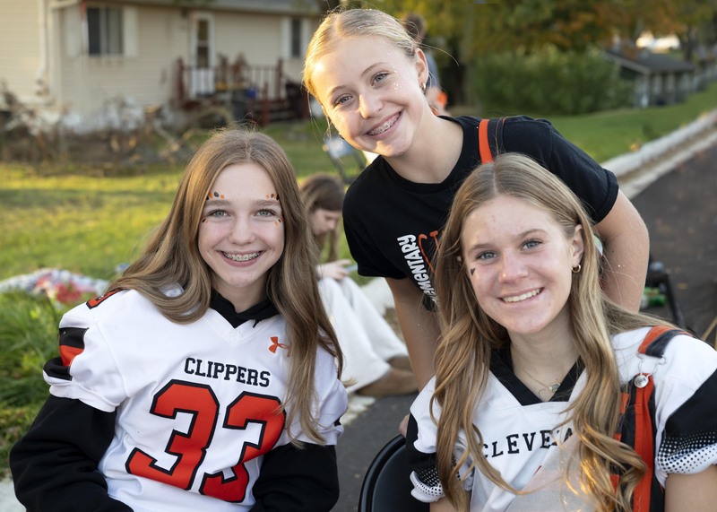 Three girls