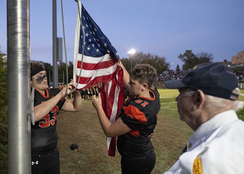 Flag raising