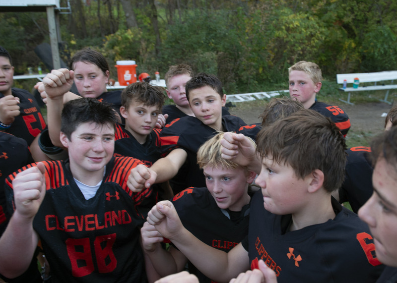 Final huddle