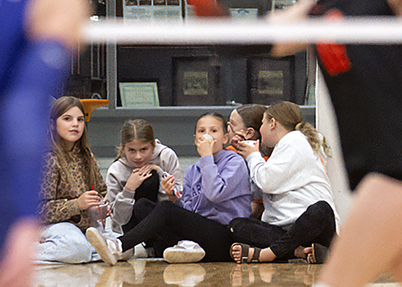 Kids on floor
