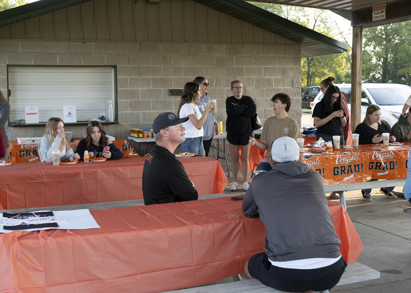 tables in pavillion