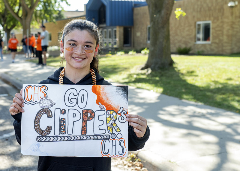 Elementary with sign