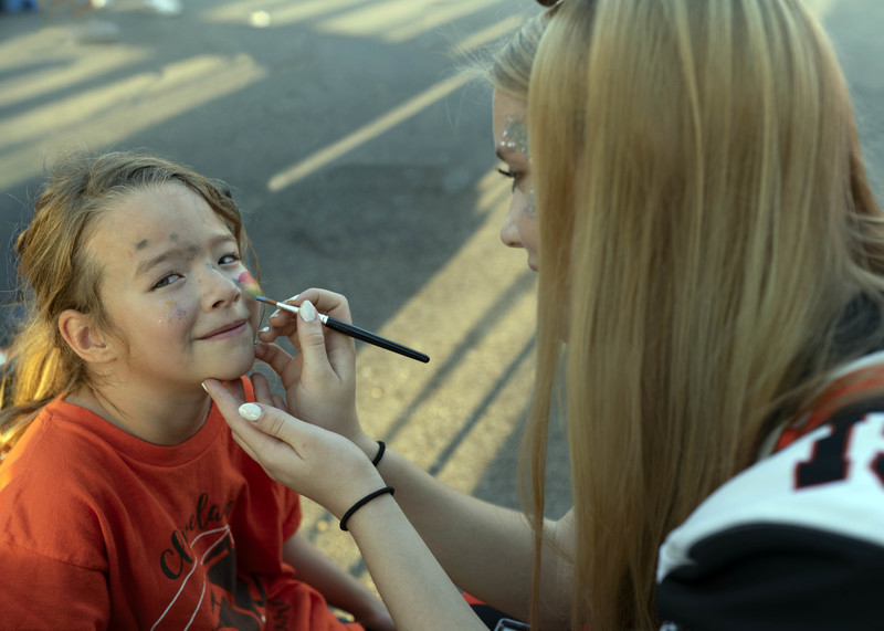 Clara face painting