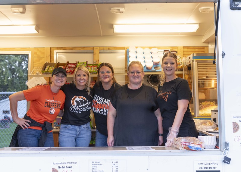Concession stand workers