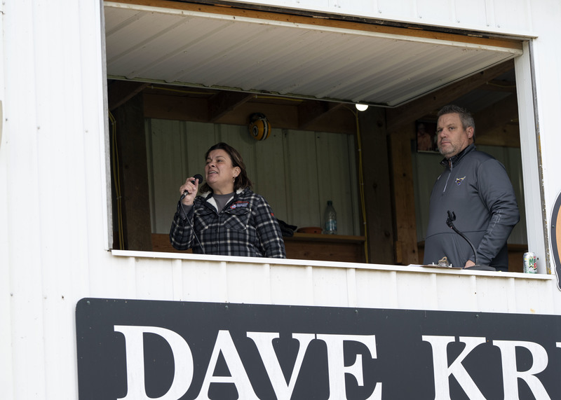 Jess sings National Anthem