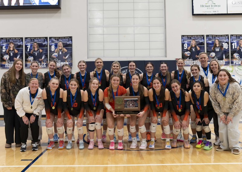 Clipper team with trophy