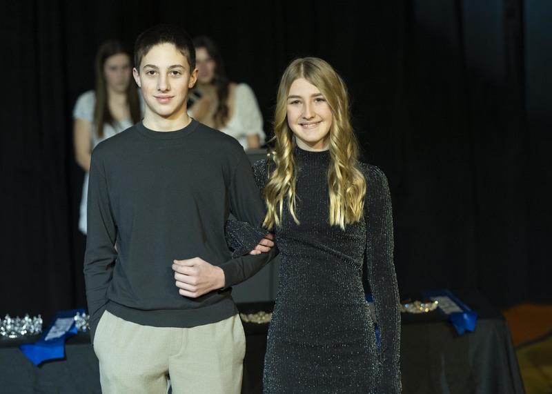 Griffin Rutz and Brienna Groebner