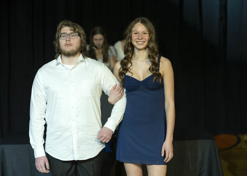 Aiden Giese and Ava Kluntz