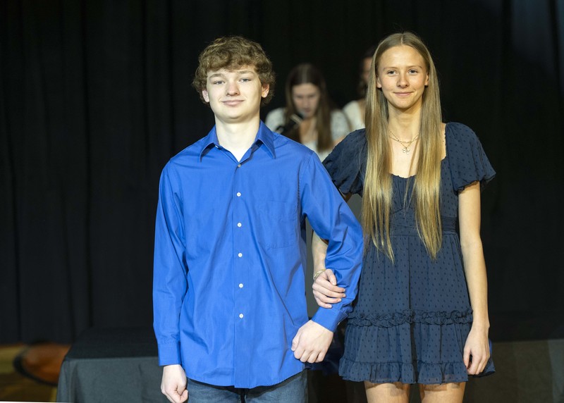 Austin Anderley and Jocelyn Kortuem