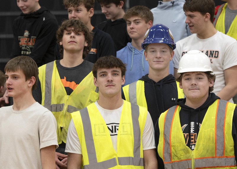 Construction crew