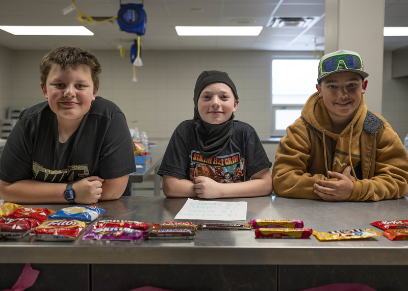 Fifth-grade boys
