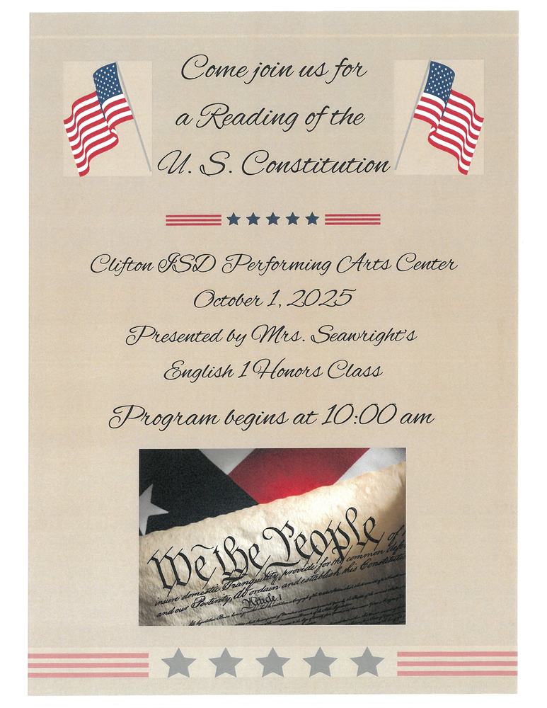 Constitution Flyer