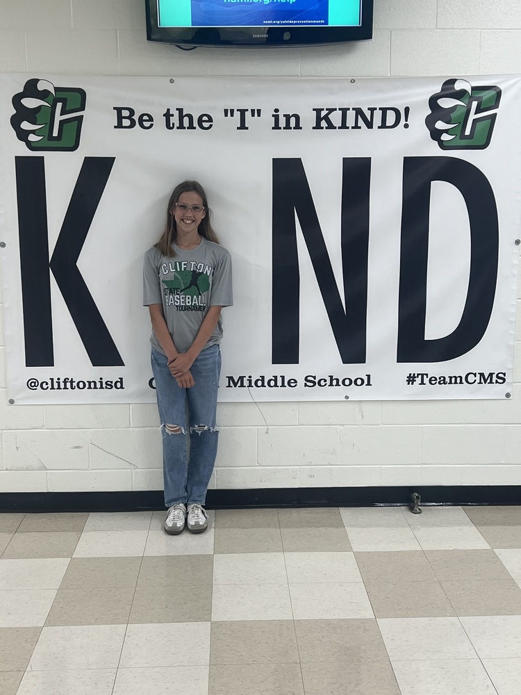 Cosper's Kind Cub for March