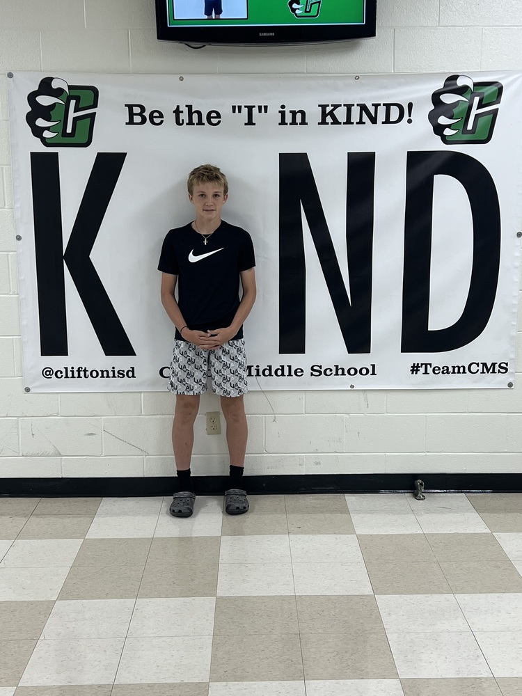 Cosper's Kind Cub for April
