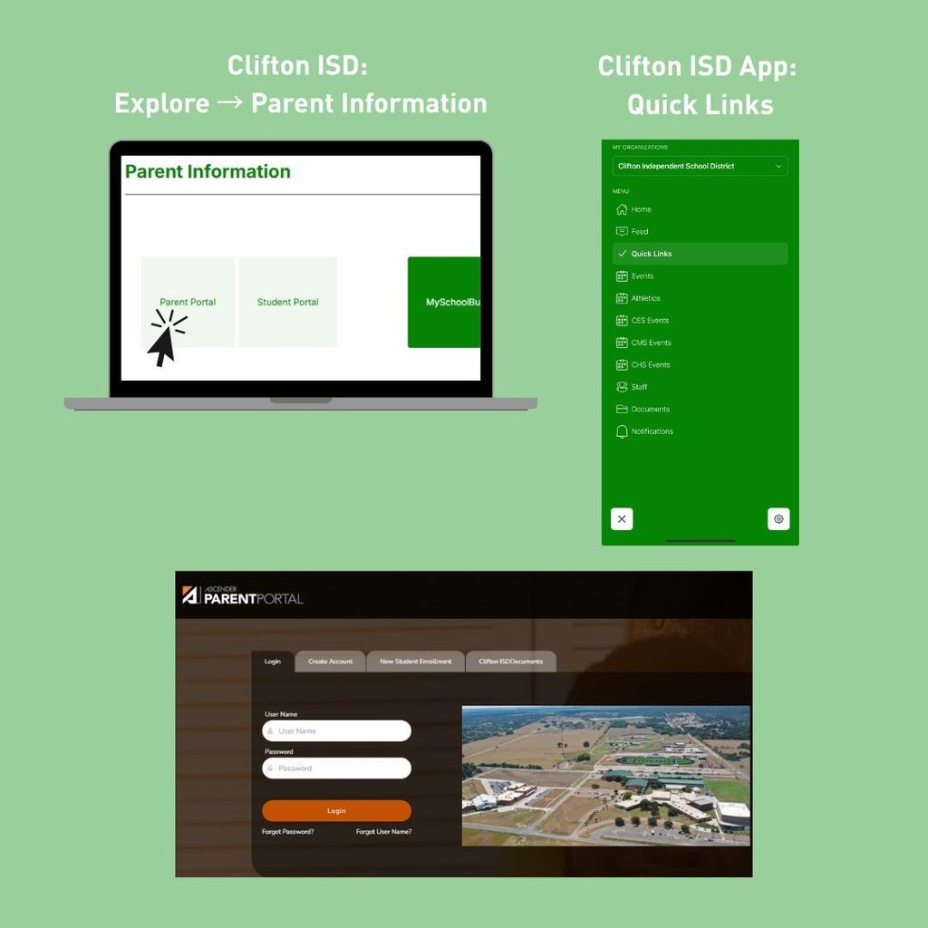 How to access Parent Portal