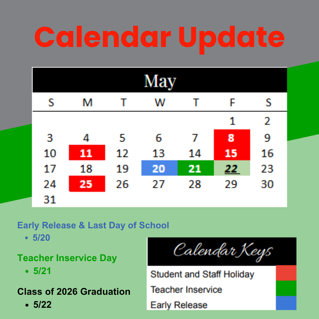 Calendar Update