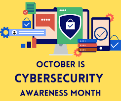 Cybersecurity Awareness Month image with digital access platform types