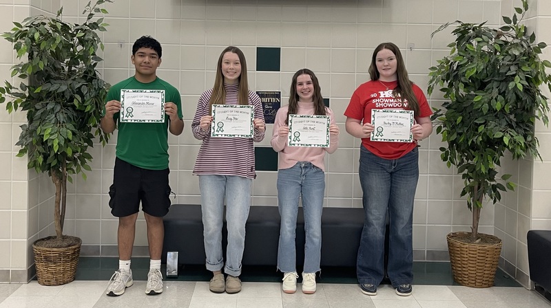 January Student of the Month