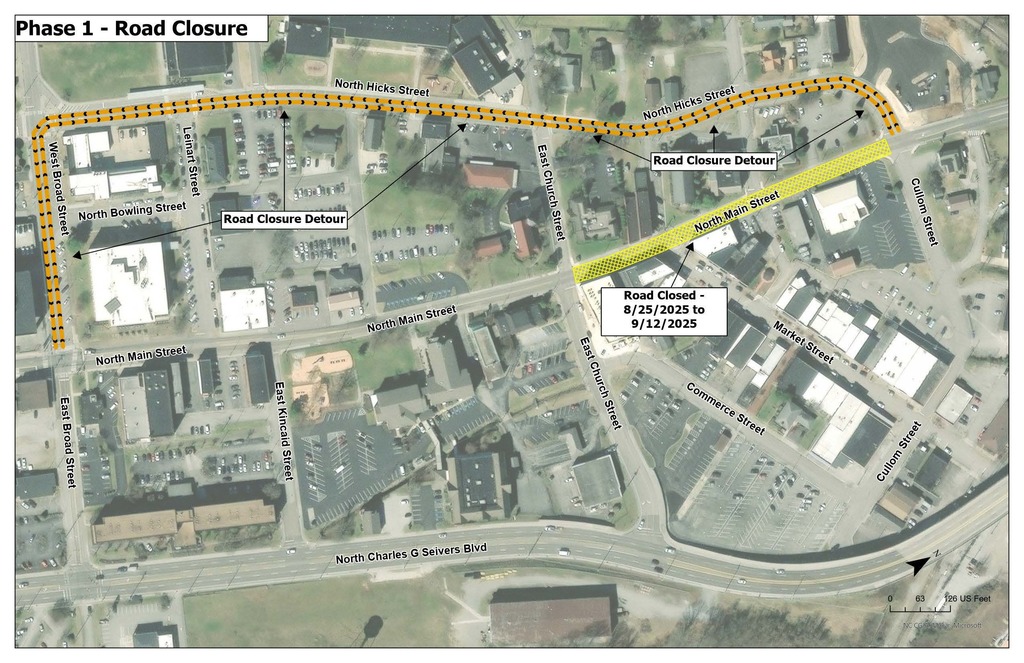 road closure
