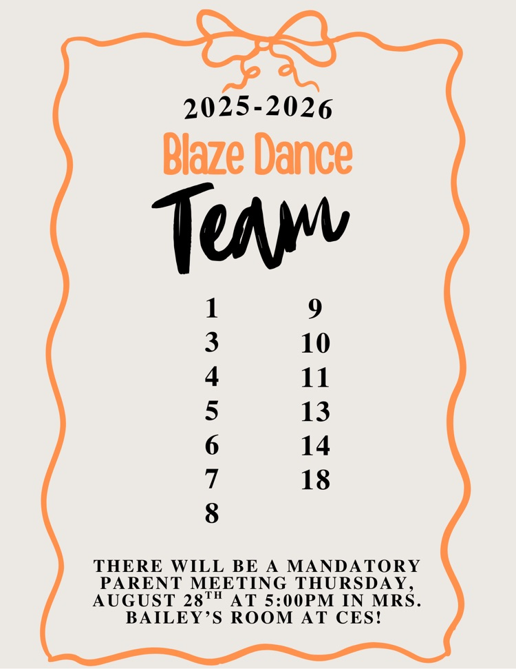 dance team numbers