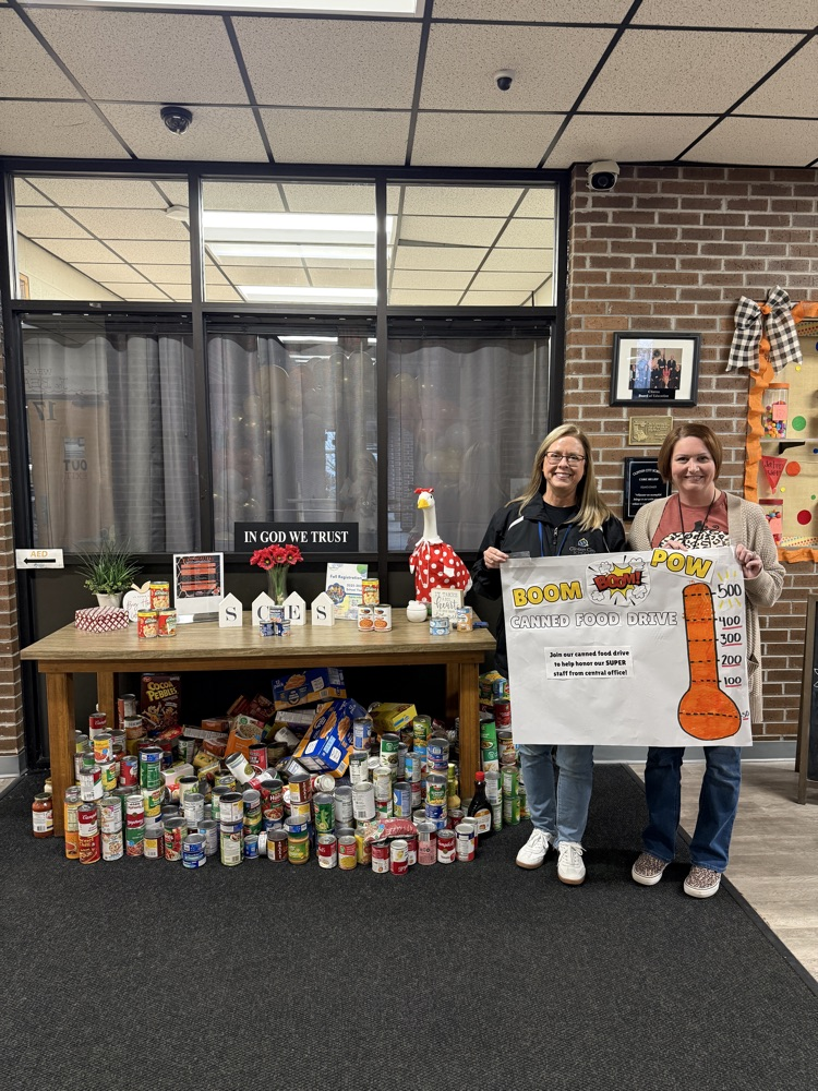Sces food drive collection