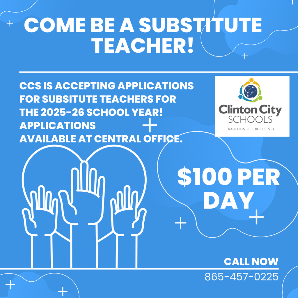 Clinton City hiring substitute teachers
