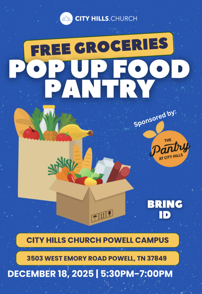 Free Food Pantry at City Hills on West Emory Road