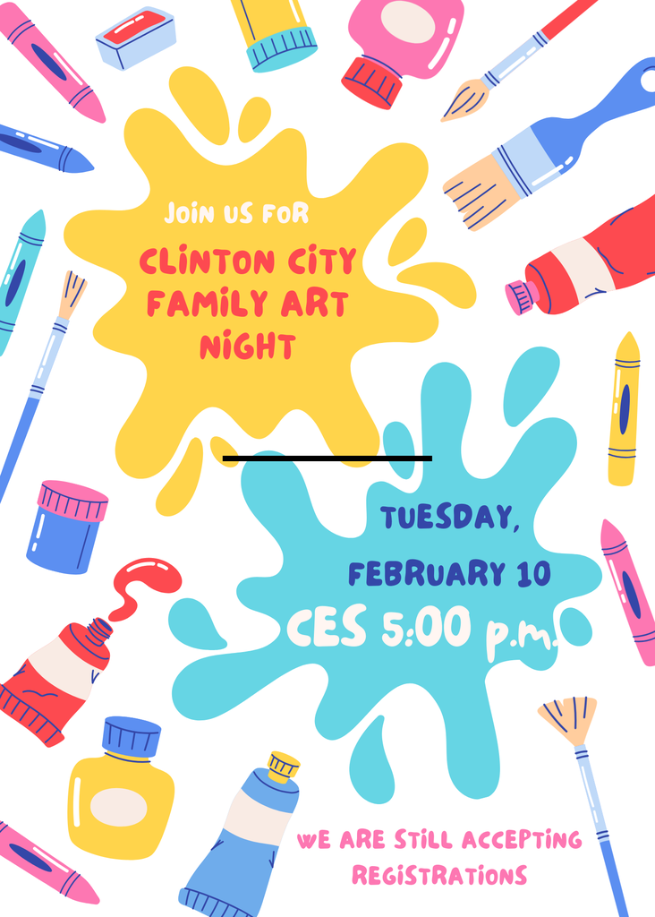 Family Art Night rescheduled to February 10