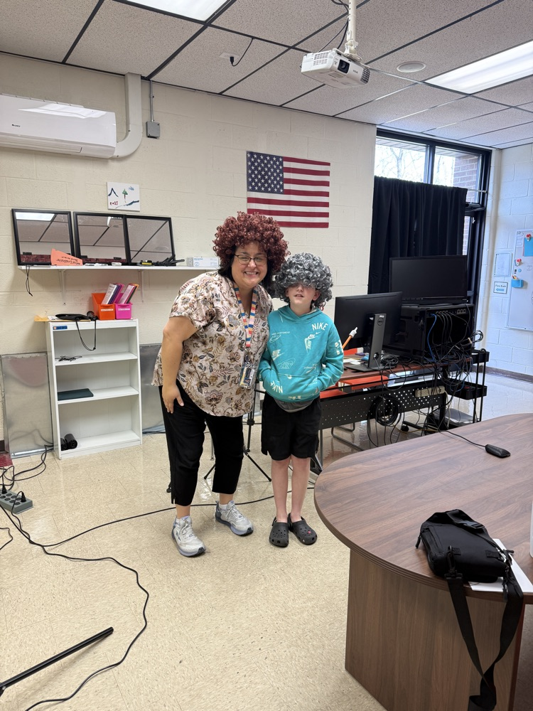 SCES Media Crew shows Education Foundation about Media Center