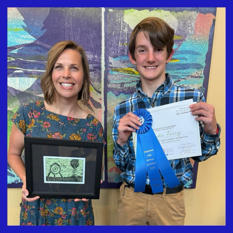 student wins art contest 