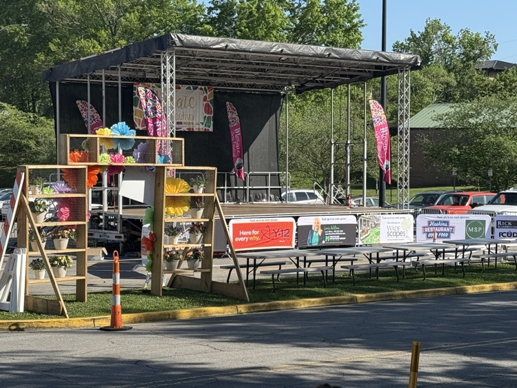 stage at Mosaic Arts Festival