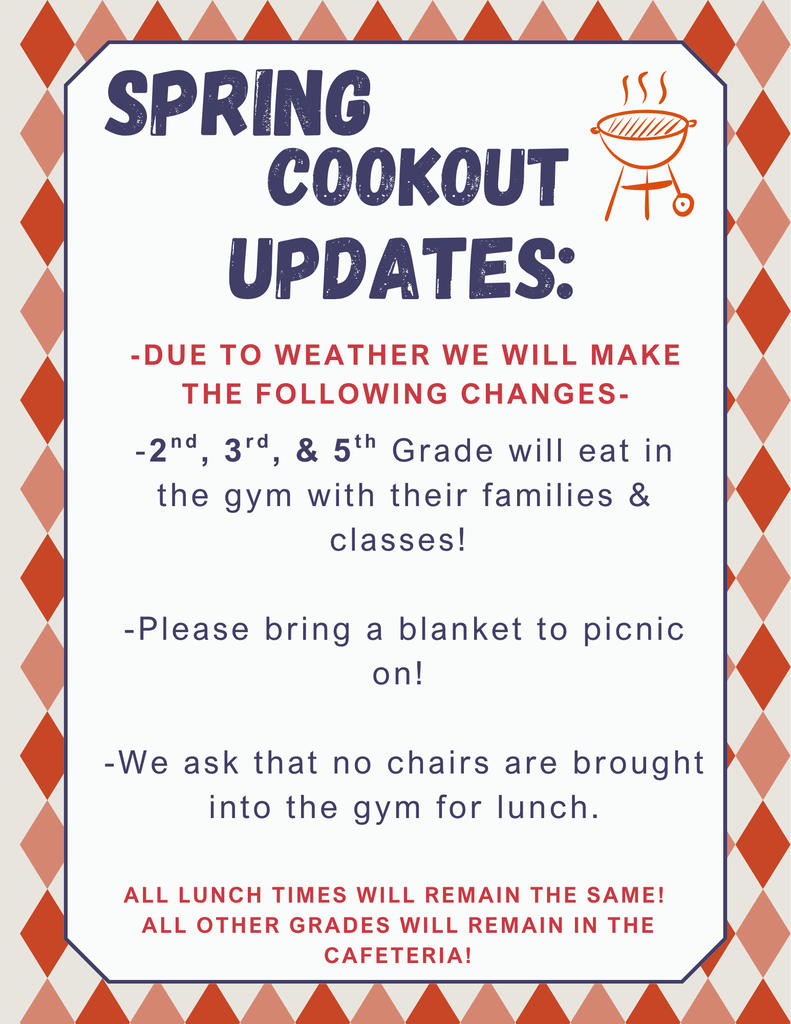 Cookout Updates