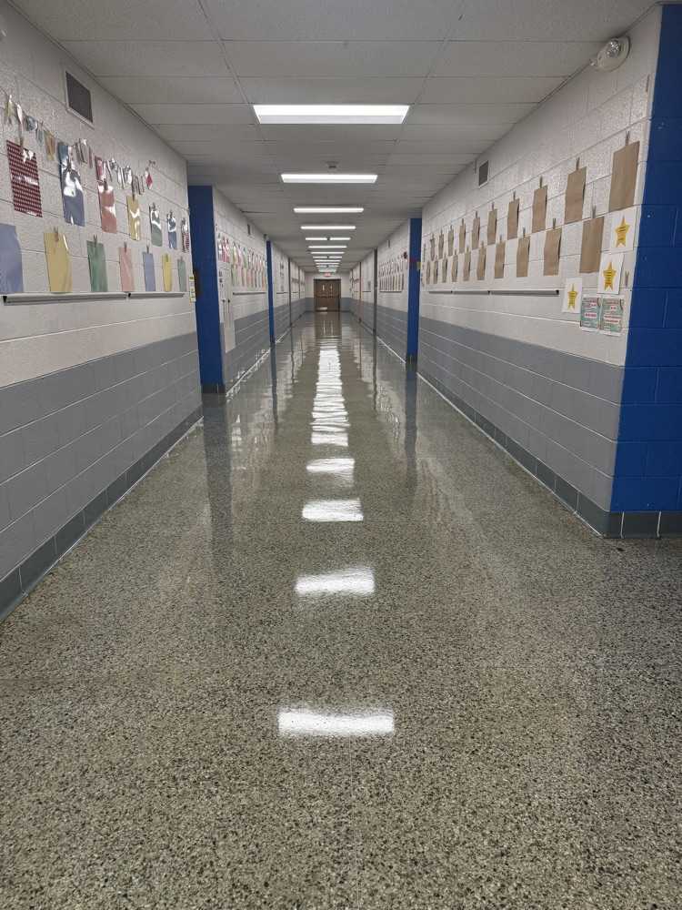 newly waxed floors in CES
