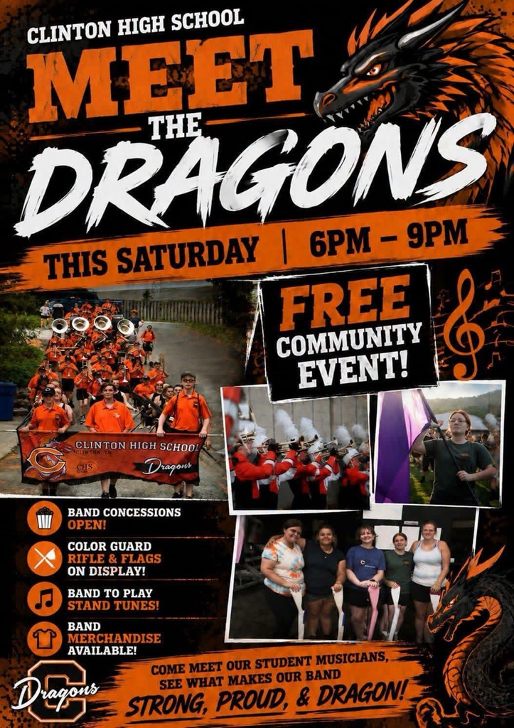Meet the Dragons is this Saturday at the Clinton Football Field