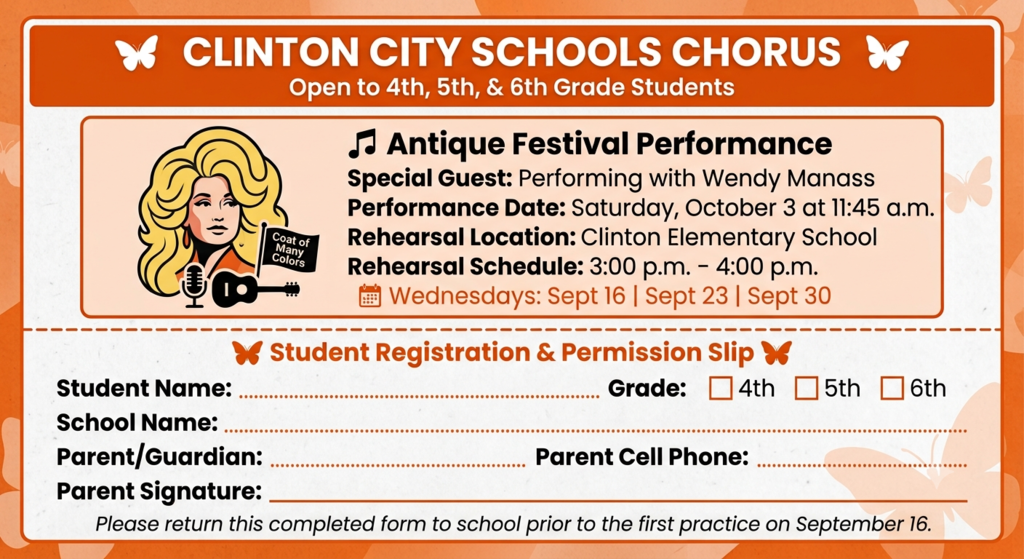 Chorus practice starts today!