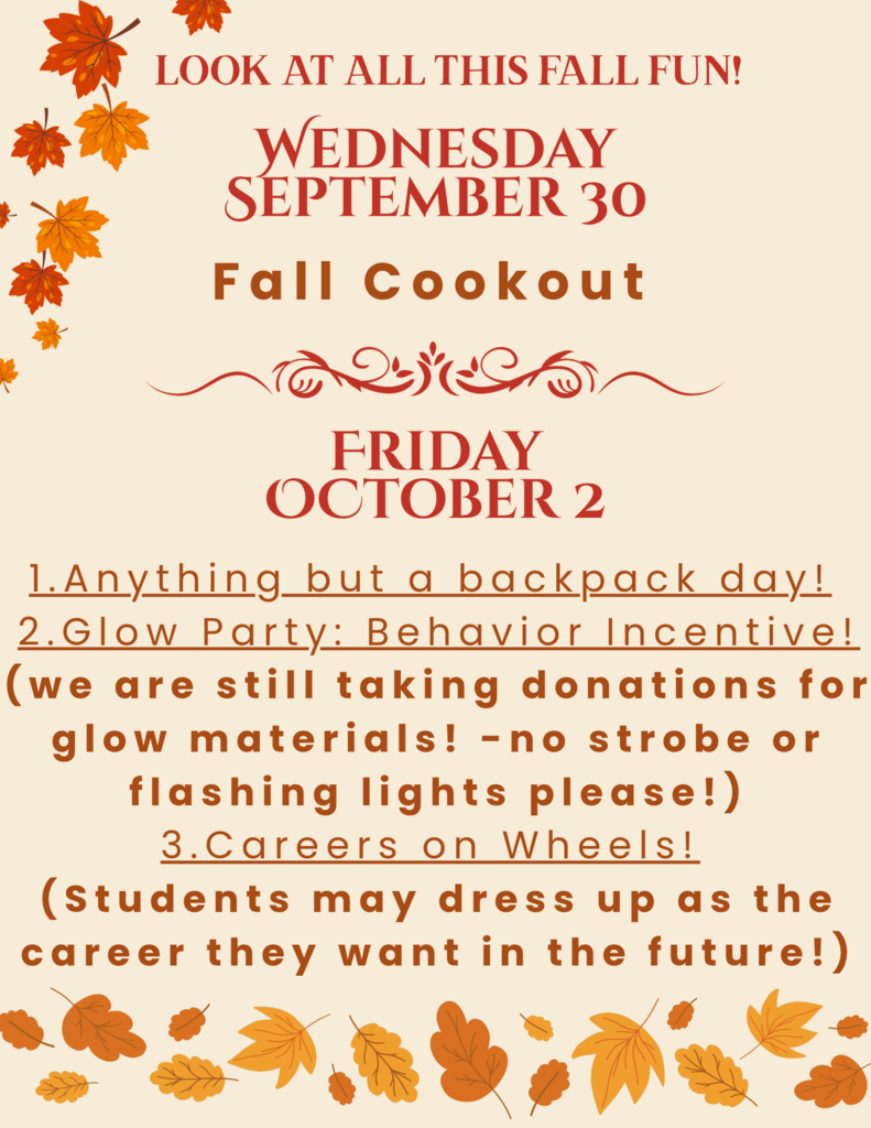 fall flyer