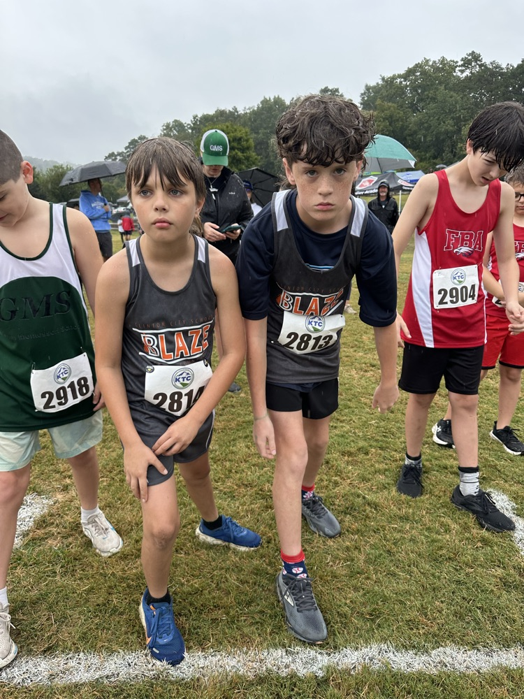 blaze cross country runners