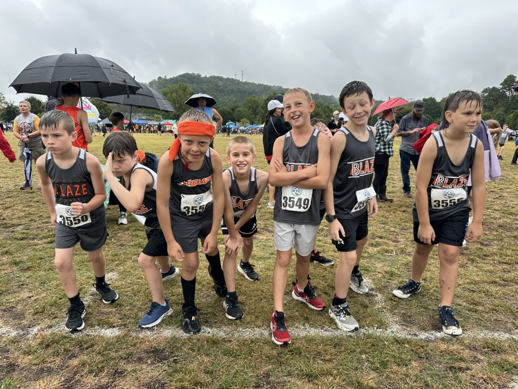 blaze cross country runners