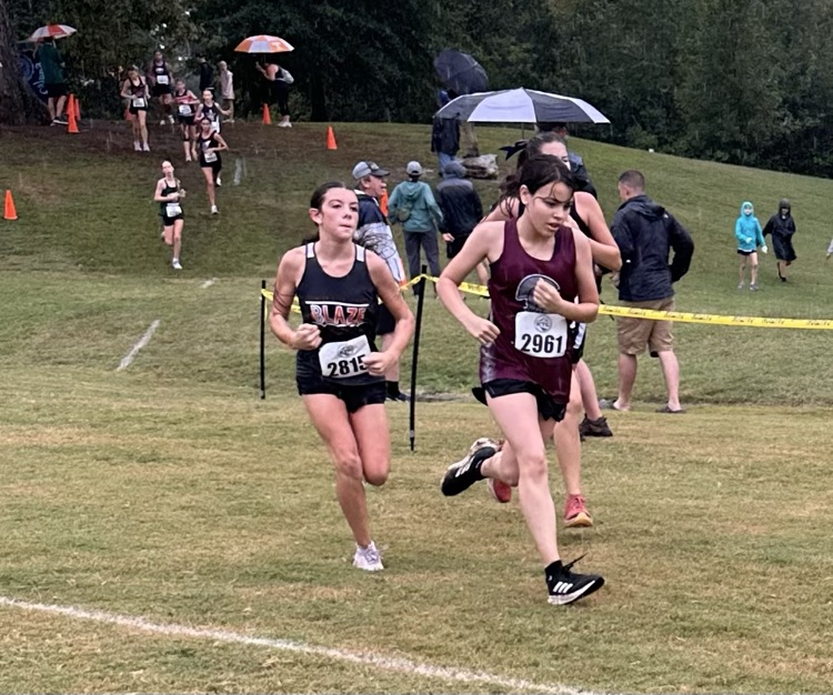 Blaze cross country runners