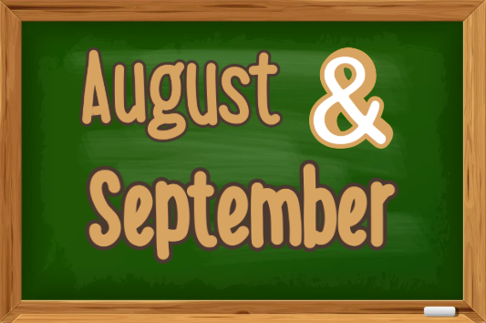 August and Sept