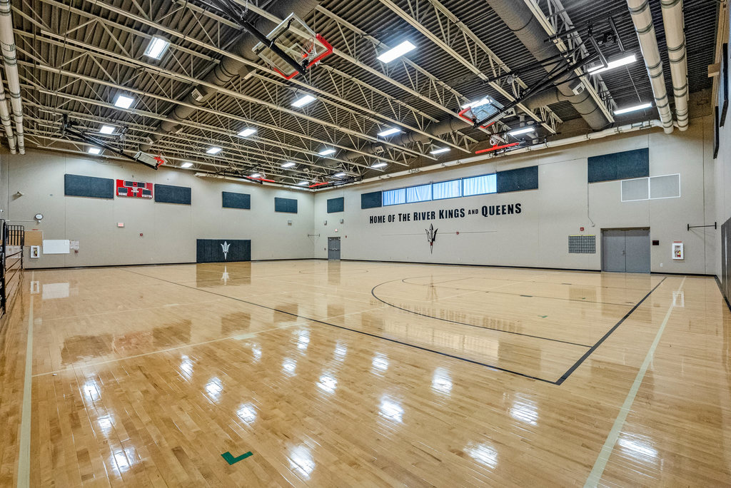 practice gym wide shot