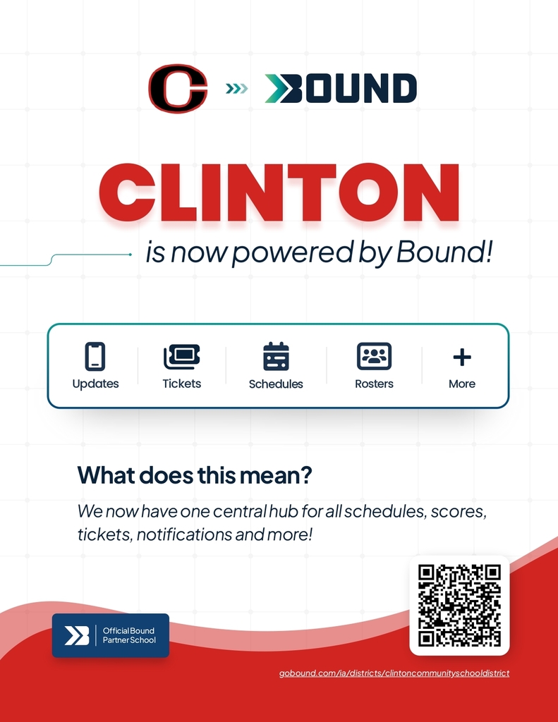 clinton run by bound