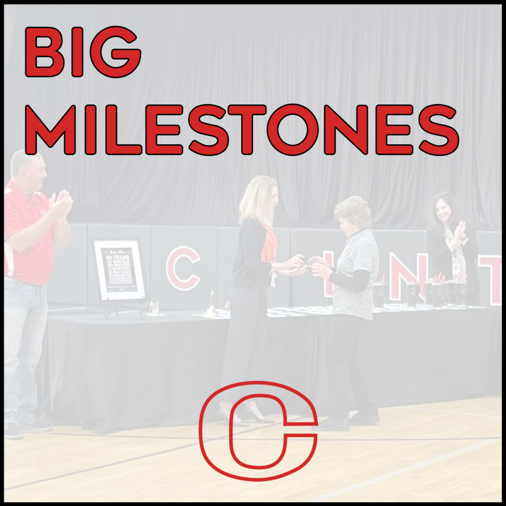big milestones for dedicated staff 2025