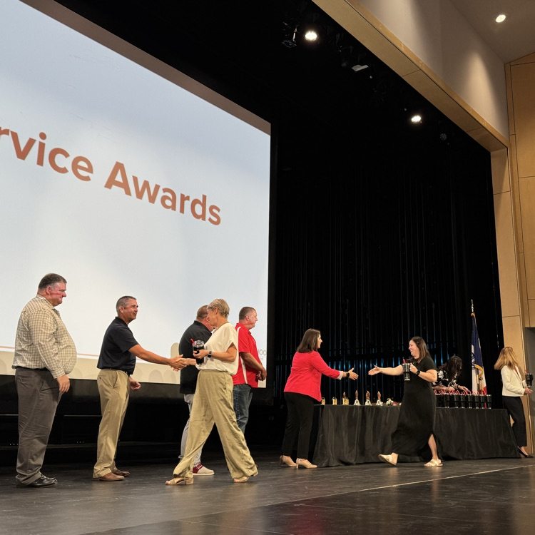 all staff kickoff 2025 - service awards