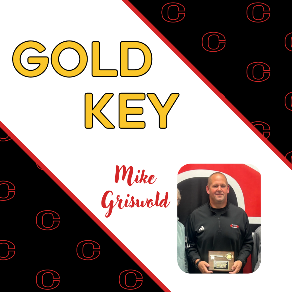 mike griswold receives gold key