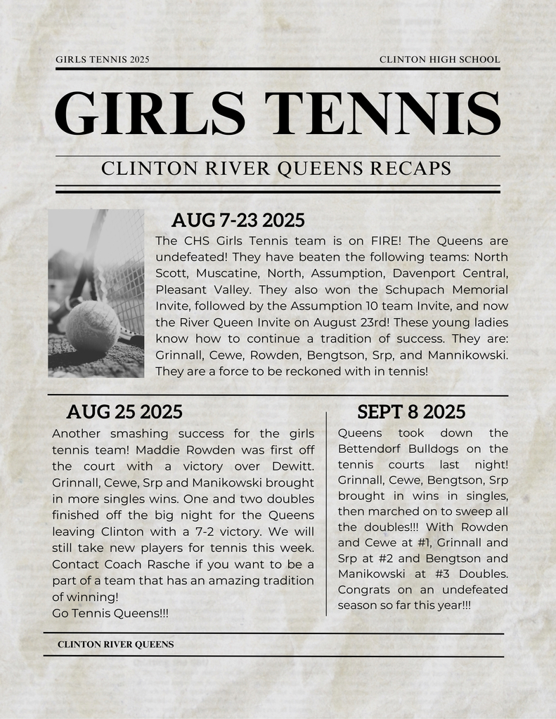 girls tennis recap