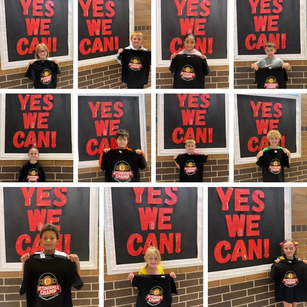attendance tshirts for perfect attendance at jefferson