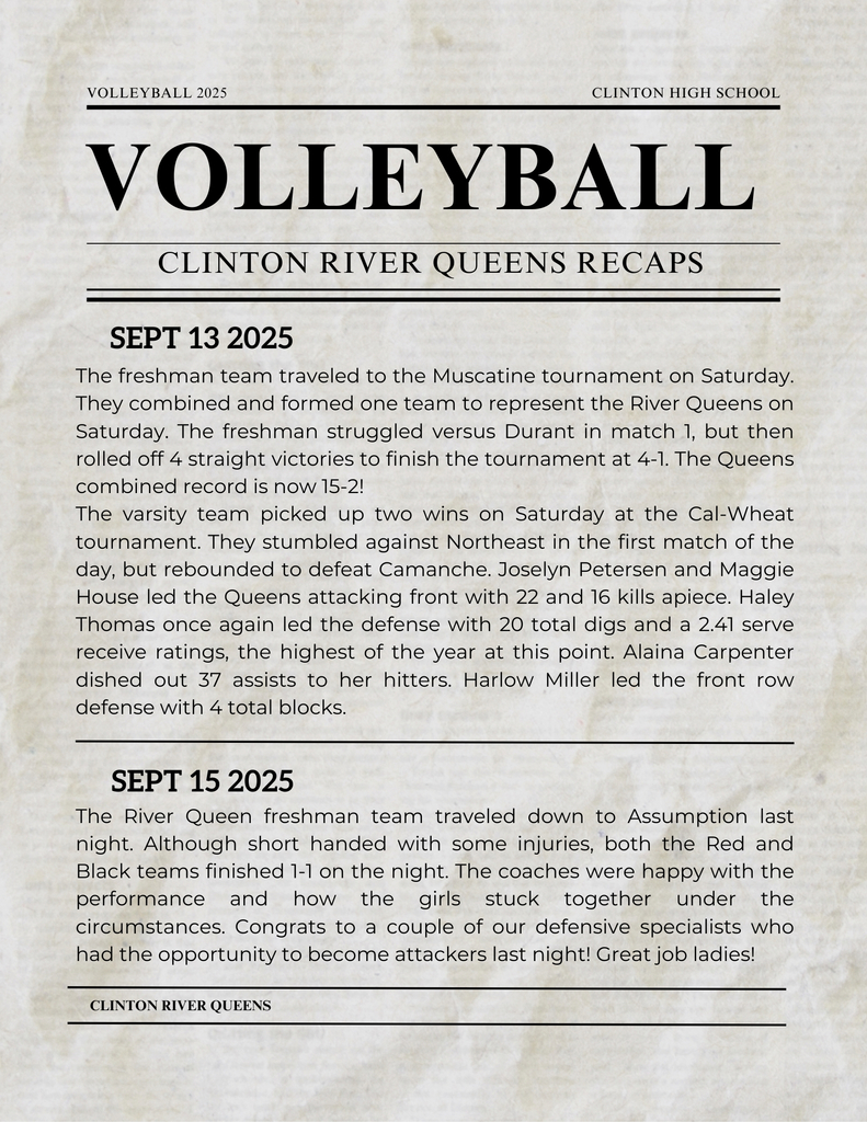 volleyball recap
