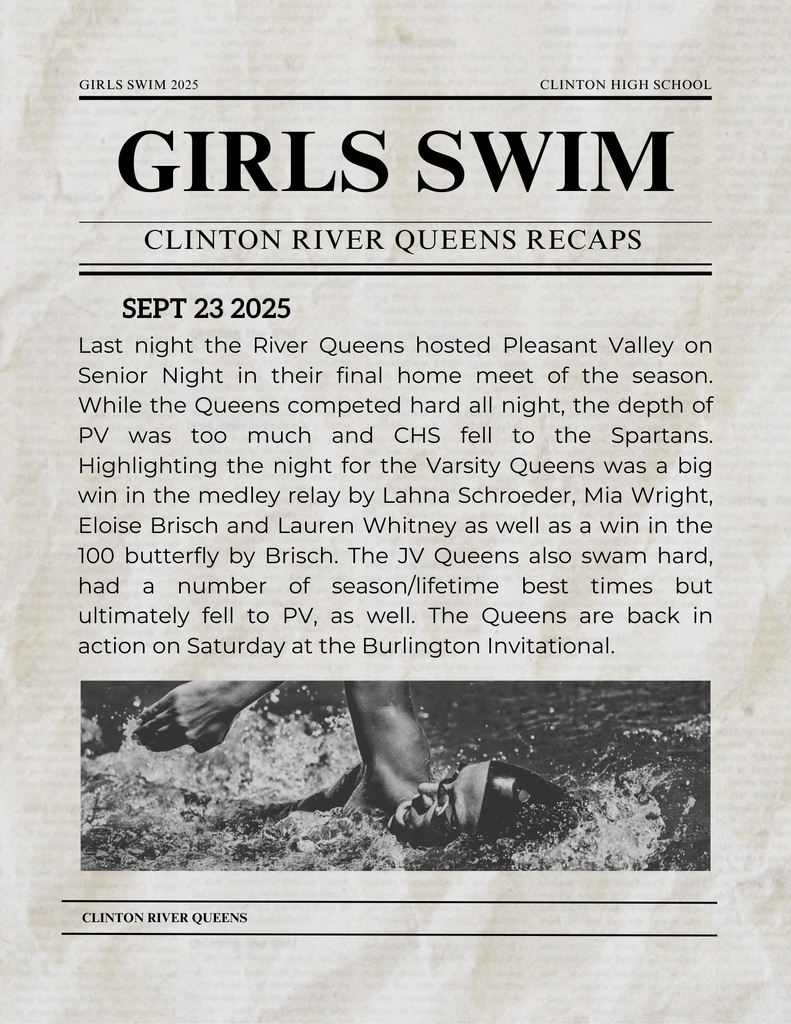 girls swim recap 9-23-25